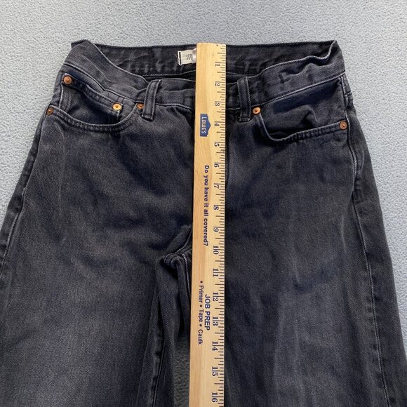Madewell  Jeans Womens Size 24P  Black Denim Jeans - Picture 5 of 10